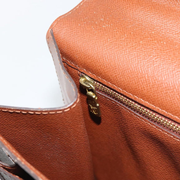 LOUIS VUITTON Monogram Monceau 28 Hand Bag M51185 LV Auth 195780