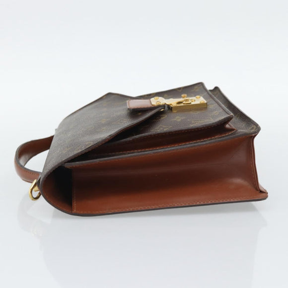 LOUIS VUITTON Monogram Monceau 28 Hand Bag M51185 LV Auth 195780