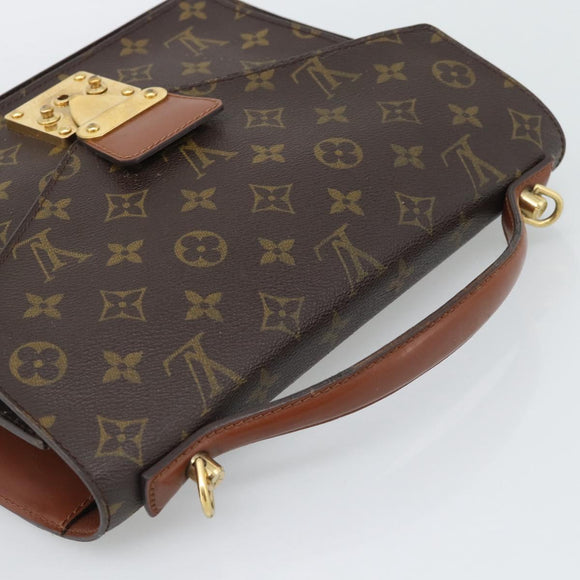 LOUIS VUITTON Monogram Monceau 28 Hand Bag M51185 LV Auth 195780