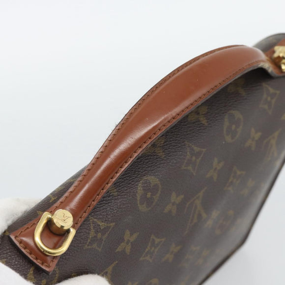 LOUIS VUITTON Monogram Monceau 28 Hand Bag M51185 LV Auth 195780