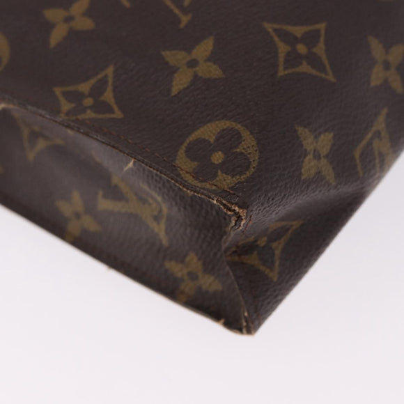 LOUIS VUITTON Monogram Poche Toilette 26 Pouch M47542 LV Auth 195782