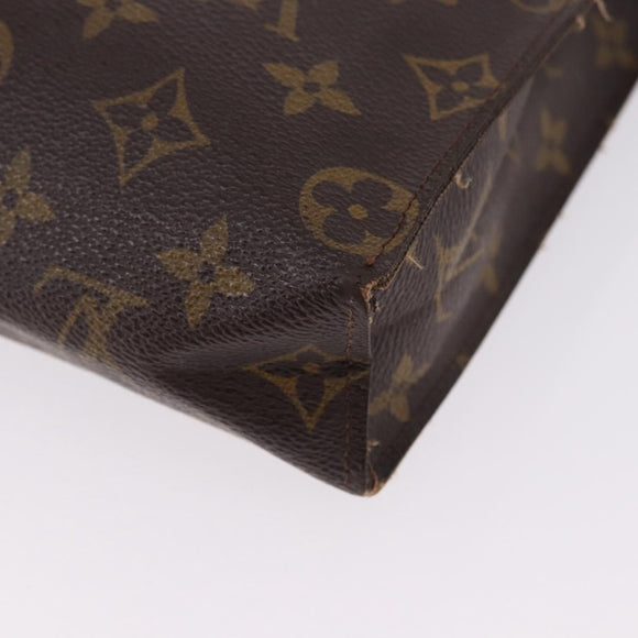 LOUIS VUITTON Monogram Poche Toilette 26 Pouch M47542 LV Auth 195782