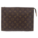 LOUIS VUITTON Monogram Poche Toilette 26 Pouch M47542 LV Auth 195782-13