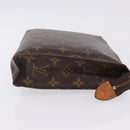 LOUIS VUITTON Monogram Poche Toilette 26 Pouch M47542 LV Auth 195782-4