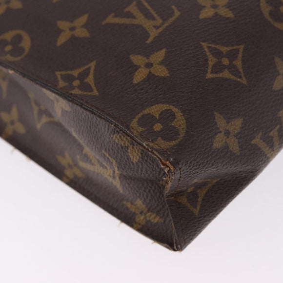 LOUIS VUITTON Monogram Poche Toilette 26 Pouch M47542 LV Auth 195782
