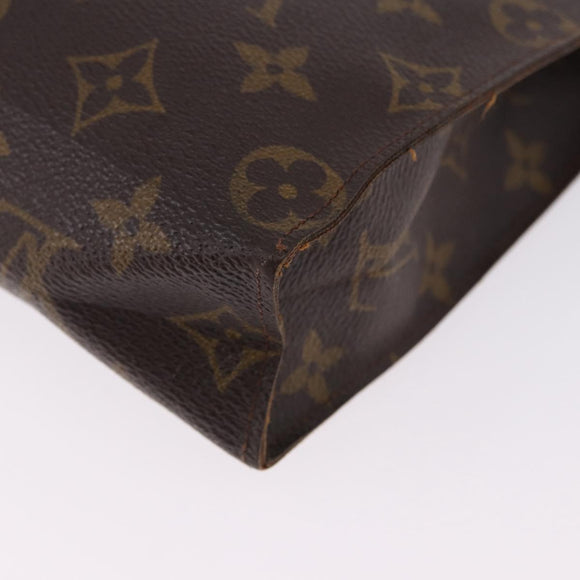 LOUIS VUITTON Monogram Poche Toilette 26 Pouch M47542 LV Auth 195783