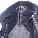 Christian Dior Trotter Canvas Hand Bag Black Silver Auth 195785V-20