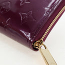 LOUIS VUITTON Monogram Vernis Zippy Organizer Long Wallet Viole LV Auth 195786V-17