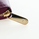 LOUIS VUITTON Monogram Vernis Zippy Organizer Long Wallet Viole LV Auth 195786V-8