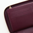 LOUIS VUITTON Monogram Vernis Zippy Organizer Long Wallet Viole LV Auth 195786V-18