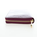 LOUIS VUITTON Monogram Vernis Zippy Organizer Long Wallet Viole LV Auth 195786V-3