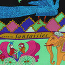 HERMES Scarf ""fantaisies indiennes"" Silk Multicolor Auth 195787M-12