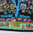 HERMES Scarf ""fantaisies indiennes"" Silk Multicolor Auth 195787M-9
