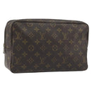 LOUIS VUITTON Monogram Trousse Toilette 28 Clutch Bag M47522 LV Auth 195789A-1