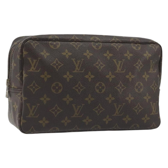 LOUIS VUITTON Monogram Trousse Toilette 28 Clutch Bag M47522 LV Auth 195789A