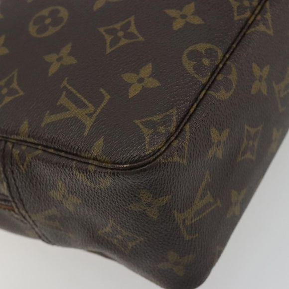 LOUIS VUITTON Monogram Trousse Toilette 28 Clutch Bag M47522 LV Auth 195789A