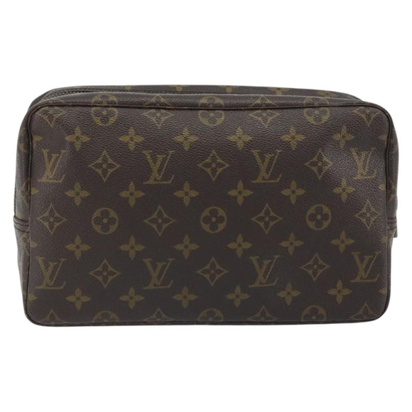 LOUIS VUITTON Monogram Trousse Toilette 28 Clutch Bag M47522 LV Auth 195789A