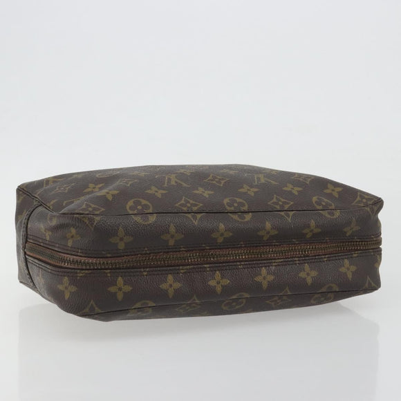 LOUIS VUITTON Monogram Trousse Toilette 28 Clutch Bag M47522 LV Auth 195789A