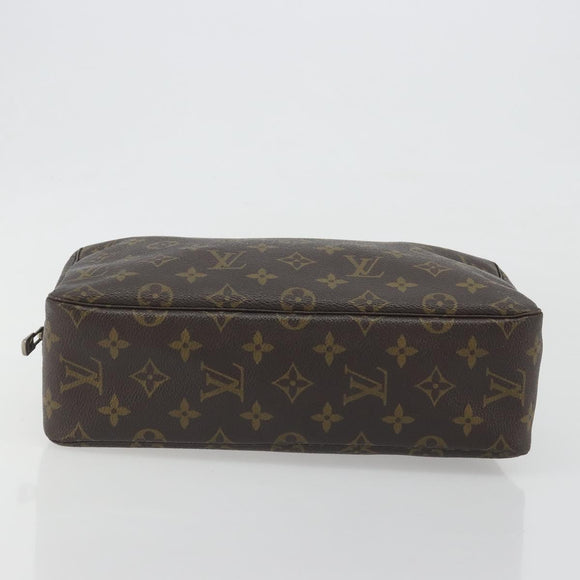 LOUIS VUITTON Monogram Trousse Toilette 28 Clutch Bag M47522 LV Auth 195789A