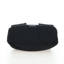 PRADA Nylon Shoulder Bag Black Silver Auth 195790V-11
