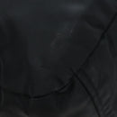 PRADA Nylon Shoulder Bag Black Silver Auth 195790V-14