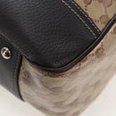 GUCCI GG Crystal Tote Bag Coated Canvas Outlet Beige Gold 293589 Auth 195792V-11