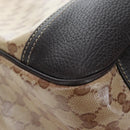 GUCCI GG Crystal Tote Bag Coated Canvas Outlet Beige Gold 293589 Auth 195792V-12