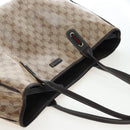GUCCI GG Crystal Tote Bag Coated Canvas Outlet Beige Gold 293589 Auth 195792V-6