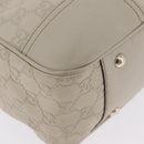 GUCCI GuccissimaGG Pretty Tote Bag Leather Ivory 163805 Auth 195794V-15