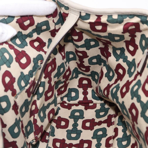 GUCCI GuccissimaGG Pretty Tote Bag Leather Ivory 163805 Auth 195794V