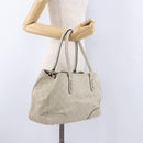 GUCCI GuccissimaGG Pretty Tote Bag Leather Ivory 163805 Auth 195794V-25