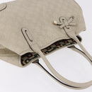 GUCCI GuccissimaGG Pretty Tote Bag Leather Ivory 163805 Auth 195794V-8