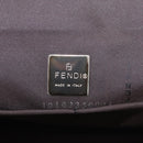 FENDI Zucca Canvas Mamma Baguette Hand Bag Brown Silver Auth 195795V-21