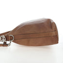GUCCI Interlocking Hand Bag Leather 2way Brown Silver 326514 Auth 195798V-4