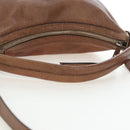 GUCCI Interlocking Hand Bag Leather 2way Brown Silver 326514 Auth 195798V-7