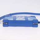 LOUIS VUITTON Monogram Clouds Soft Trunk Wallet Bag Blue M45432 LV Auth 195901M-6