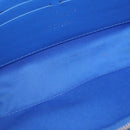 LOUIS VUITTON Monogram Clouds Soft Trunk Wallet Bag Blue M45432 LV Auth 195901M-10
