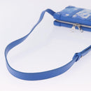 LOUIS VUITTON Monogram Clouds Soft Trunk Wallet Bag Blue M45432 LV Auth 195901M-9