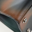 LOUIS VUITTON City Steamer MM Hand Bag Leather Black Silver LV Auth 195902SM-20