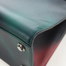 LOUIS VUITTON City Steamer MM Hand Bag Leather Black Silver LV Auth 195902SM-21