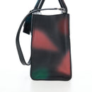 LOUIS VUITTON City Steamer MM Hand Bag Leather Black Silver LV Auth 195902SM-6