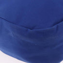 PRADA Shoulder Bag Canvas Blue Silver Auth 195903A-14