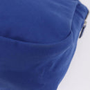 PRADA Shoulder Bag Canvas Blue Silver Auth 195903A-15