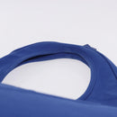 PRADA Shoulder Bag Canvas Blue Silver Auth 195903A-8