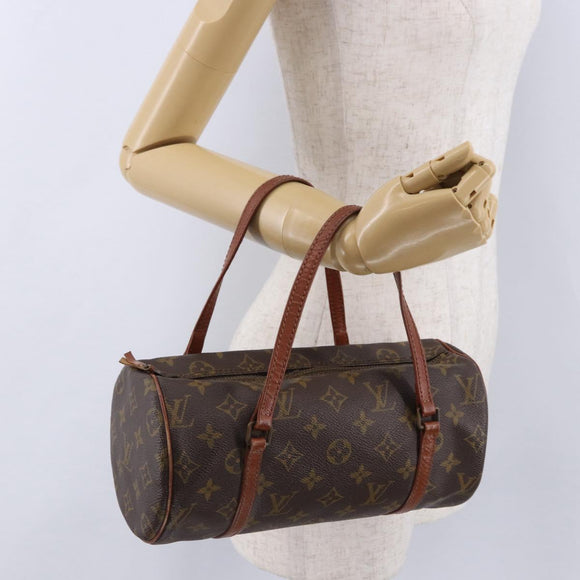 LOUIS VUITTON Monogram Papillon 26 Hand Bag M51386 LV Auth 195905