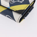 Vivienne Westwood Wallet PVC Canvas Multicolor Silver Auth 195907A-14