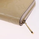 LOUIS VUITTON Vernis Zippy Coin Purse Rose Angelique M90078 LV Auth 195908-16
