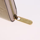 LOUIS VUITTON Vernis Zippy Coin Purse Rose Angelique M90078 LV Auth 195908-8