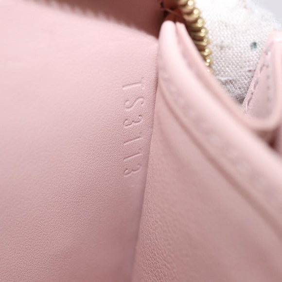 LOUIS VUITTON Vernis Zippy Coin Purse Rose Angelique M90078 LV Auth 195908