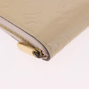 LOUIS VUITTON Vernis Zippy Coin Purse Rose Angelique M90078 LV Auth 195908-7